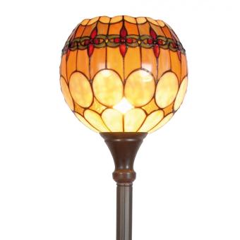 Tiffany vloerlamp Cherry Uplight