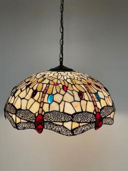 Tiffany hanglamp 55cm Dragonfly