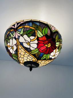 Tiffany Plafondlamp Madeira 50cm - Flow