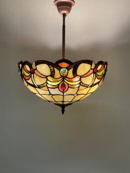 Tiffany plafondlamp Roxbury - C2