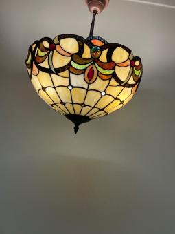 Tiffany plafondlamp Roxbury - C2