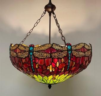 Tiffany hanglamp Ø60cm Dragonfly 8842