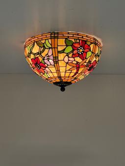 Tiffany plafondlamp Alabama 4080