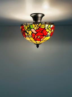 Tiffany plafondlamp Austria 25/96