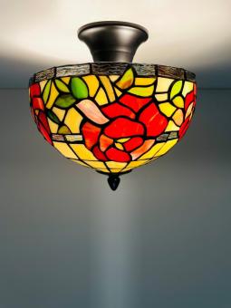 Tiffany plafondlamp Austria 25/96