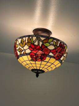 Tiffany plafondlamp Austria 40 Flow