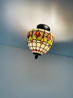 Tiffany plafondlamp Bari 20-96