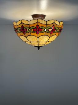 Tiffany plafondlamp Cherry 50 Flow