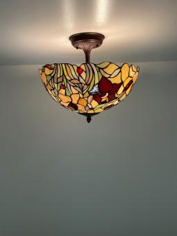 Tiffany plafondlamp Italy 40 Flow 