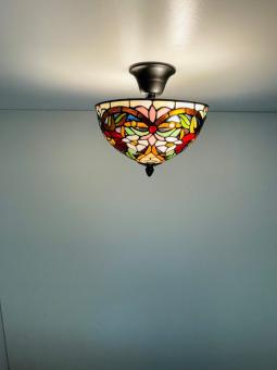 Tiffany plafondlamp Madeira 2596