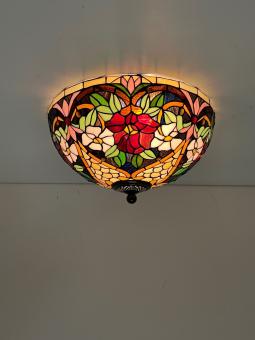 Tiffany plafondlamp Madeira 40-80