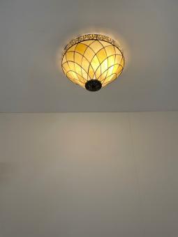 Tiffany plafondlamp Ø 45cm Yesterday  80