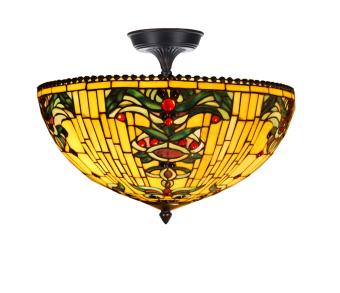 Tiffany plafondlamp Oklahoma 50/ Flow