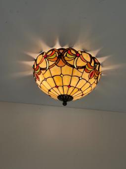 Tiffany plafondlamp Roxbury 40 - 80