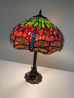 Tiffany tafellamp Dragonfly 40  P3   - 9201 tiffanylamp