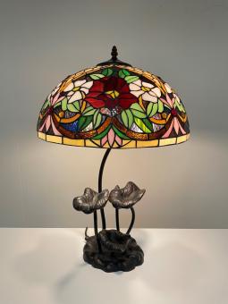 Tiffany tafellamp Madeira  P19   tiffanylamp