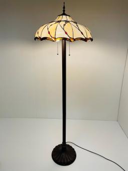 Tiffany vloerlamp Butterfly 50 Straight