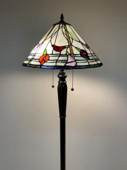 Tiffany vloerlamp Calla 405951