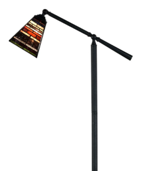 Tiffany Vloerlamp Industrial Small