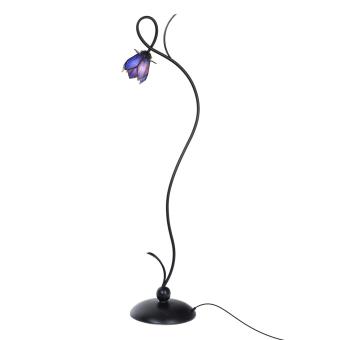 Tiffany Vloerlamp Lovely Blue Lotus