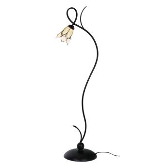 Tiffany Vloerlamp Lovely Flower White