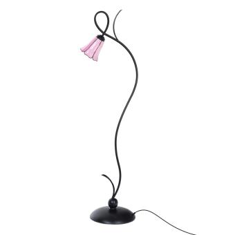 Tiffany Vloerlamp Lovely Liseron Pink