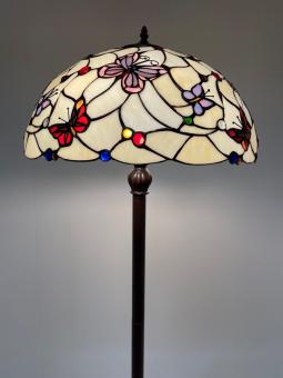 Tiffany vloerlamp Papilion 50 - F2