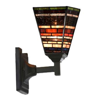 Tiffany Wandlamp Industrial Quadrat